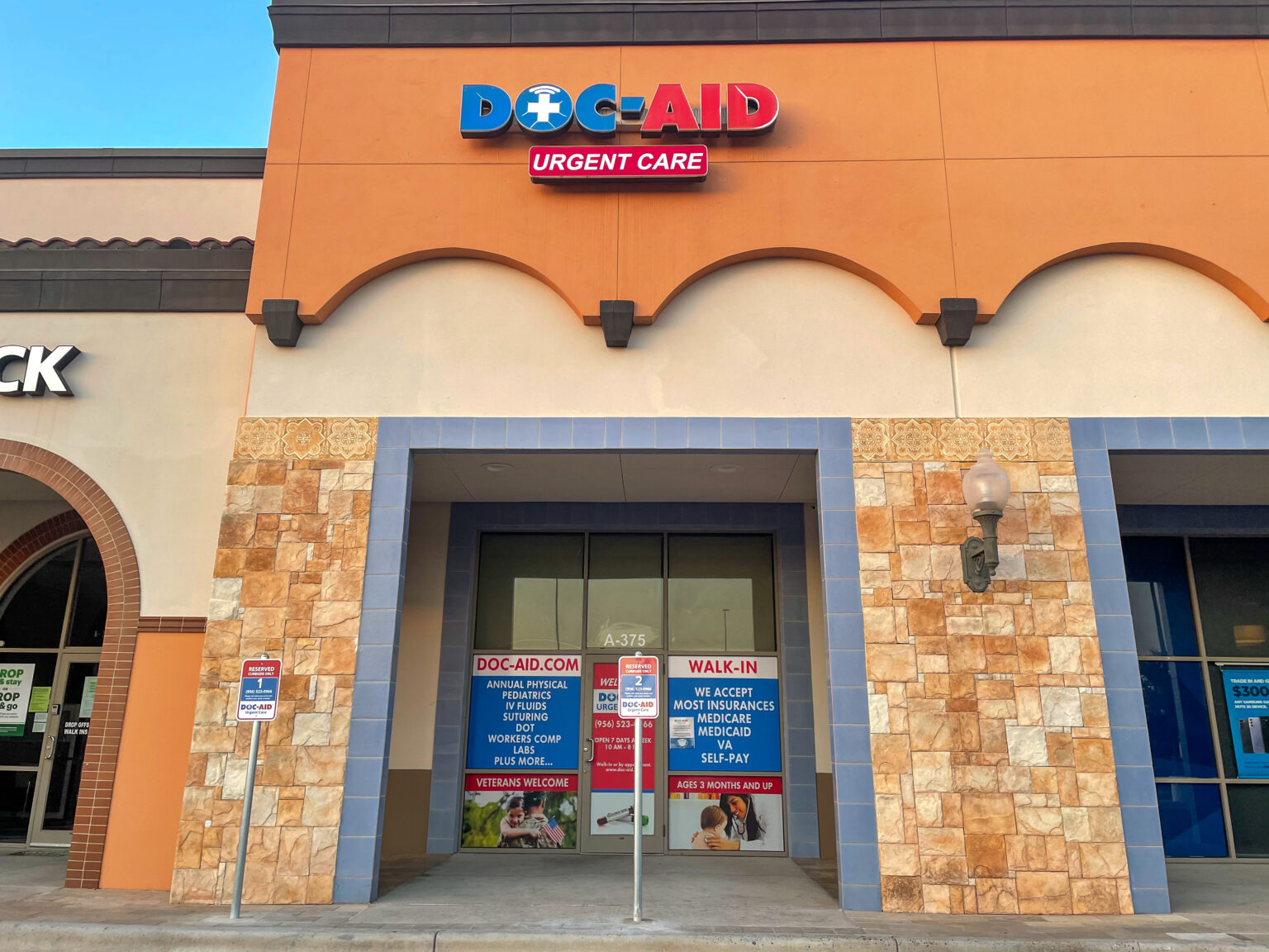 Urgent care clinic in Monarch Drive Laredo, Tx