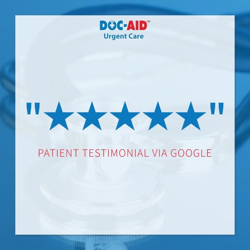 Patient Reviews for DocAid Urgent Care in Monarch Drive Laredo, TX