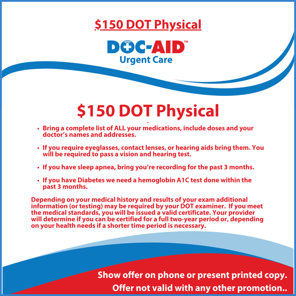 Special Pricing in Monarch Drive Laredo, TX DocAid Urgent Care