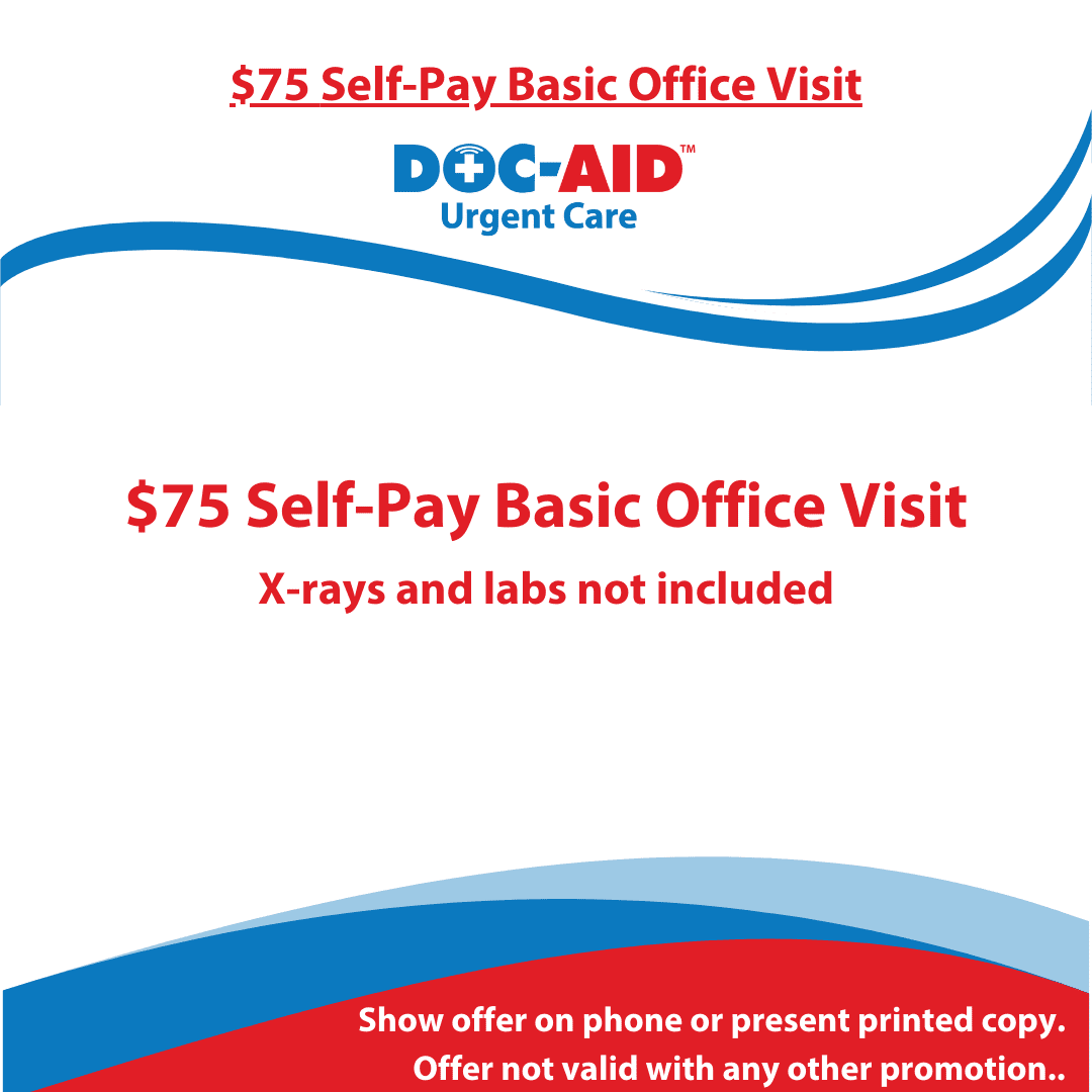 Self-pay office visit